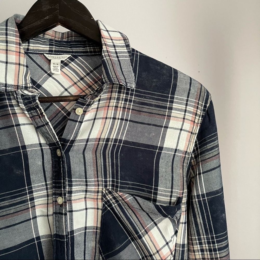 Aeropostale Flannel | Womens Medium